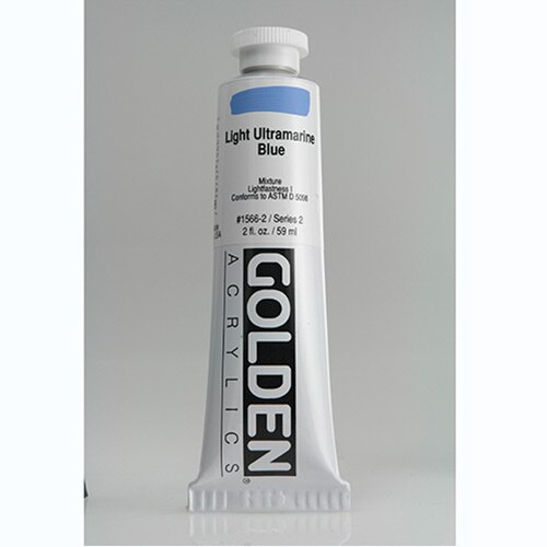 Golden, Heavy Body, Acrylic, Paint, 2oz, Light Ultramarine Blue